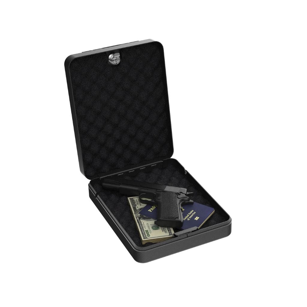 RPNB RP2001 Pistol Safe | 16 Gauge Carbon Steel Construction | Metal Key Lock