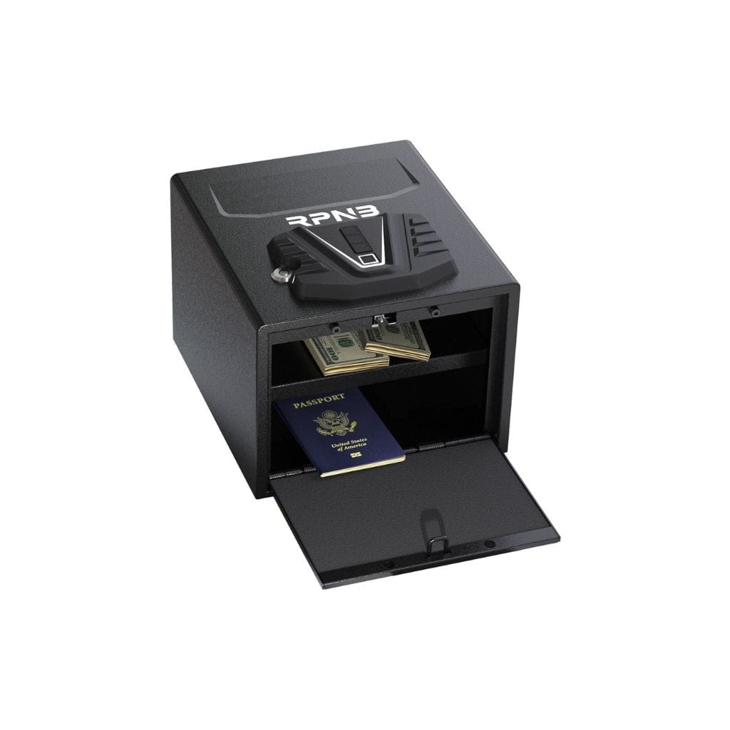 RPNB RP2002 Multi Pistol Safe | 2 Handgun Capacity | Pry Resistant | Biometric Lock | Quick Access