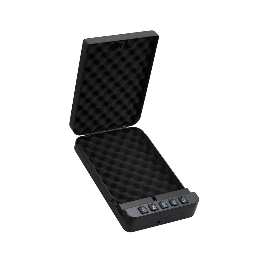 RPNB RP2019 Portable Smart Digital Gun Safe | Pistol Lock Box  | Electronic Keypad