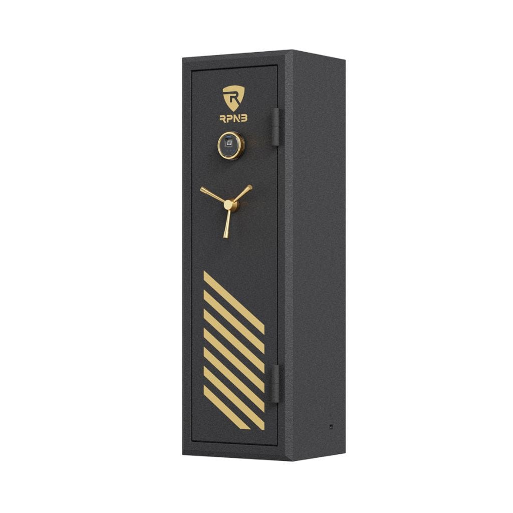 RPNB RPFS10-B RPFS Series Gun Safe | 10 Long Gun Capacity | 40 Minute Fire Rated | Biometric Lock
