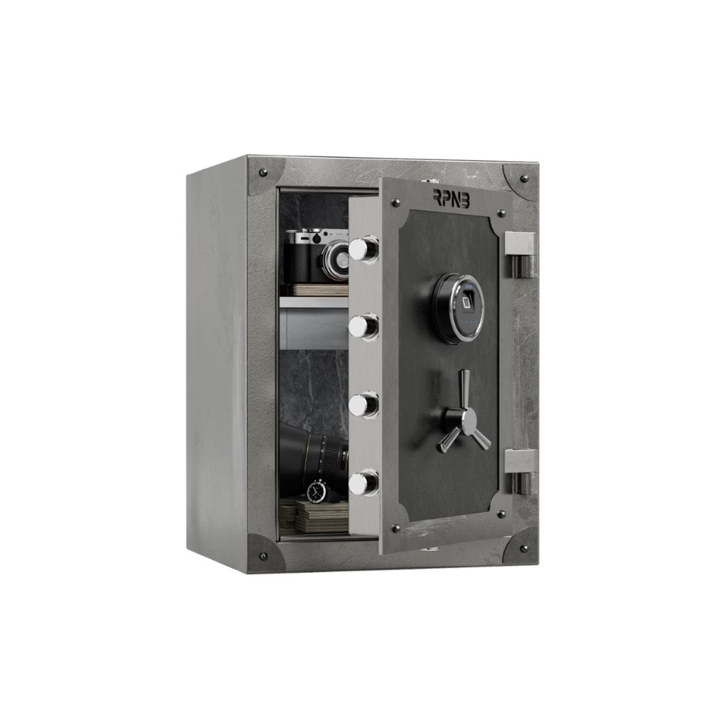 RPNB RPFV60 Retro Style Home Safe | Biometric Lock | 2.62 Cubic Feet