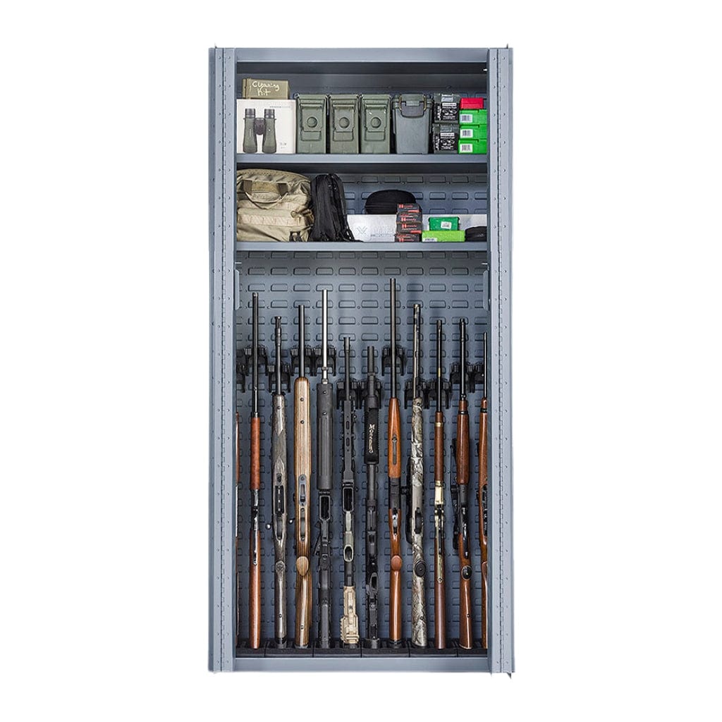 SecureIt SEC-200-12R Model 72–12/2 Gun Cabinet | 12 Gun Capacity | Military Standard Built
