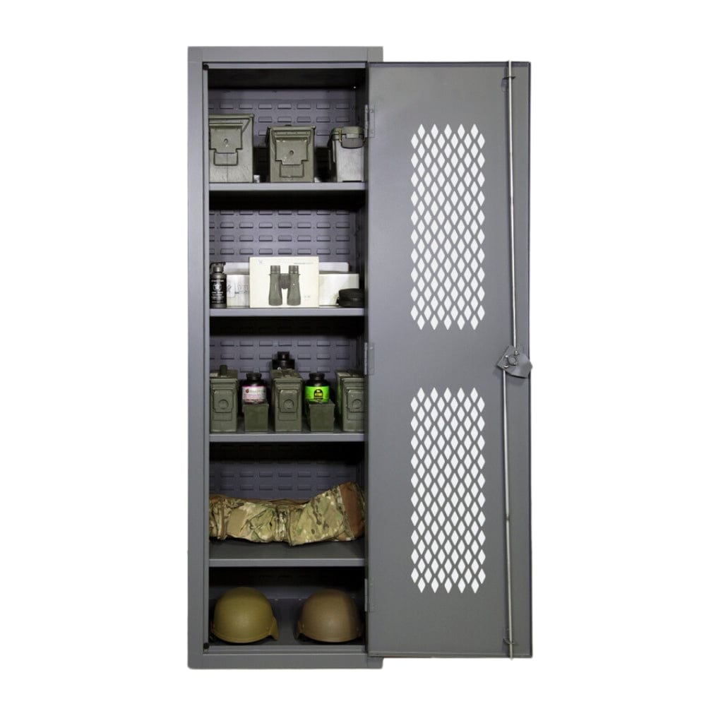 SecureIt SEC-78-2424-4S Model 78 Ammo Cabinet | 2400 lbs Weight Capacity | Military Standard Built