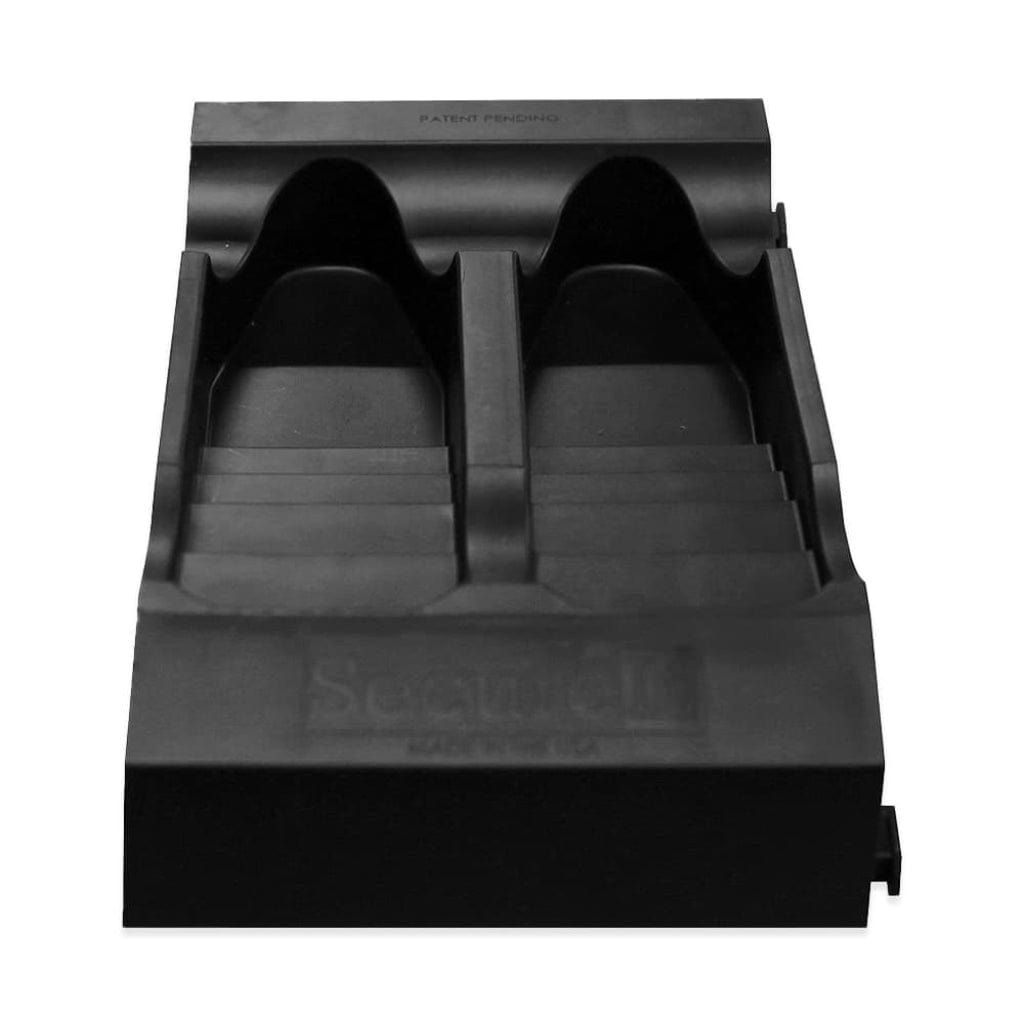 SecureIt SEC-SB-01 Interlocking Stock Base | 2 Long Gun Capacity | Heavy Duty Plastic