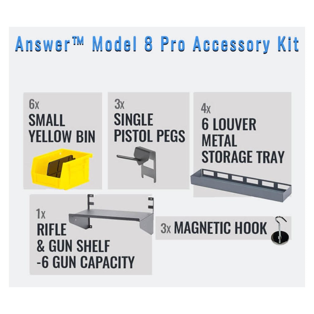 SecureIt UPG-ANS-08-PRO-YLW Answer Model 8 Pro Accessory Kit | Upgrade Kit