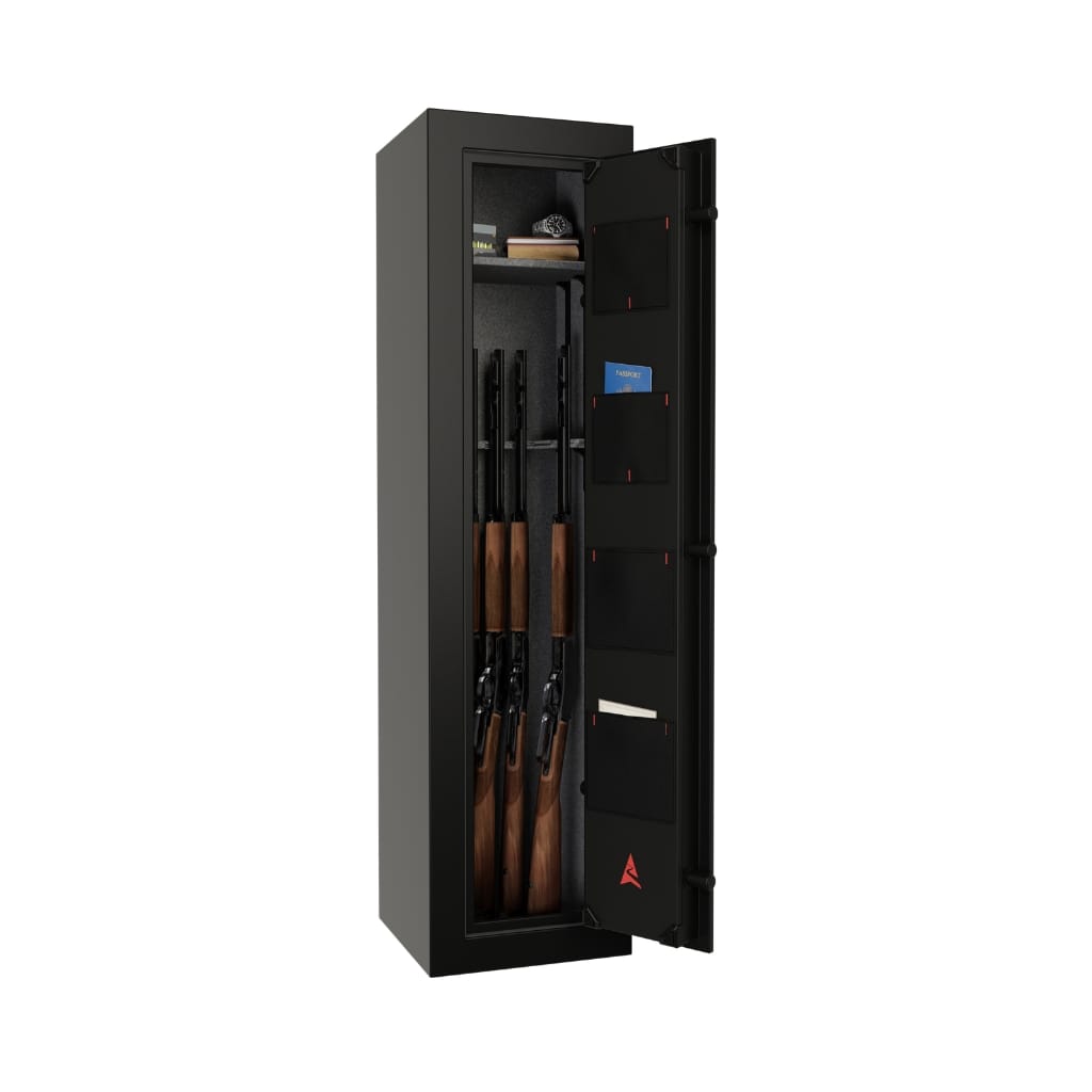 Sports Afield SA5506DOM Domain Series Gun Safe | CA DOJ Approved | 6 Long Gun + 2 Handgun Capacity | 30 Minute Fire Rated