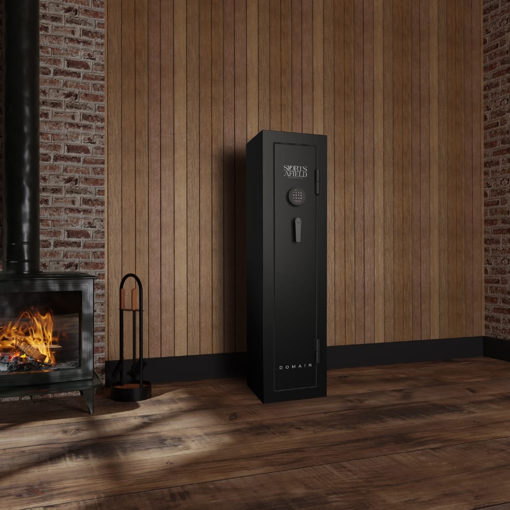 Sports Afield SA5506DOM Domain Series Gun Safe | CA DOJ Approved | 6 Long Gun + 2 Handgun Capacity | 30 Minute Fire Rated