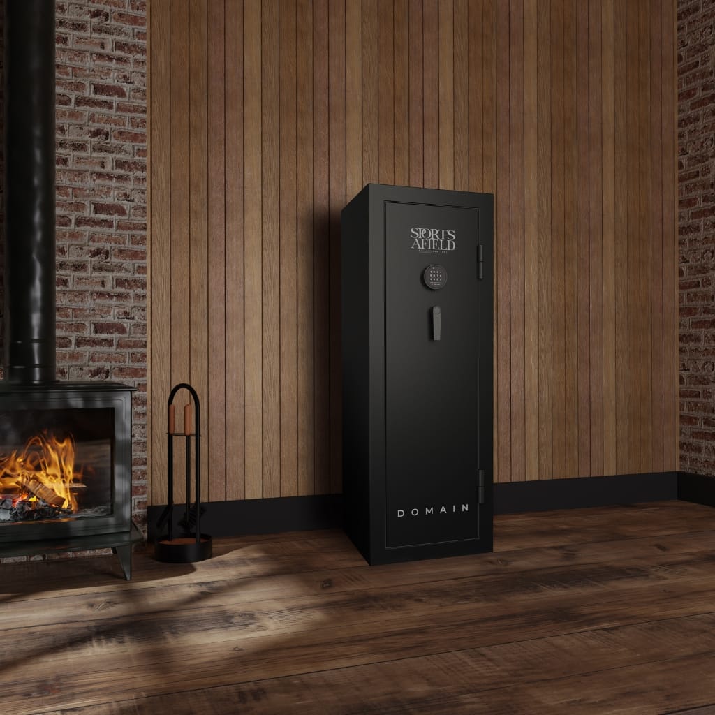 Sports Afield SA5520DOM Domain Series Gun Safe | CA DOJ Approved | 20 Long Gun + 4 Handgun Capacity | 30 Minute Fire Rated