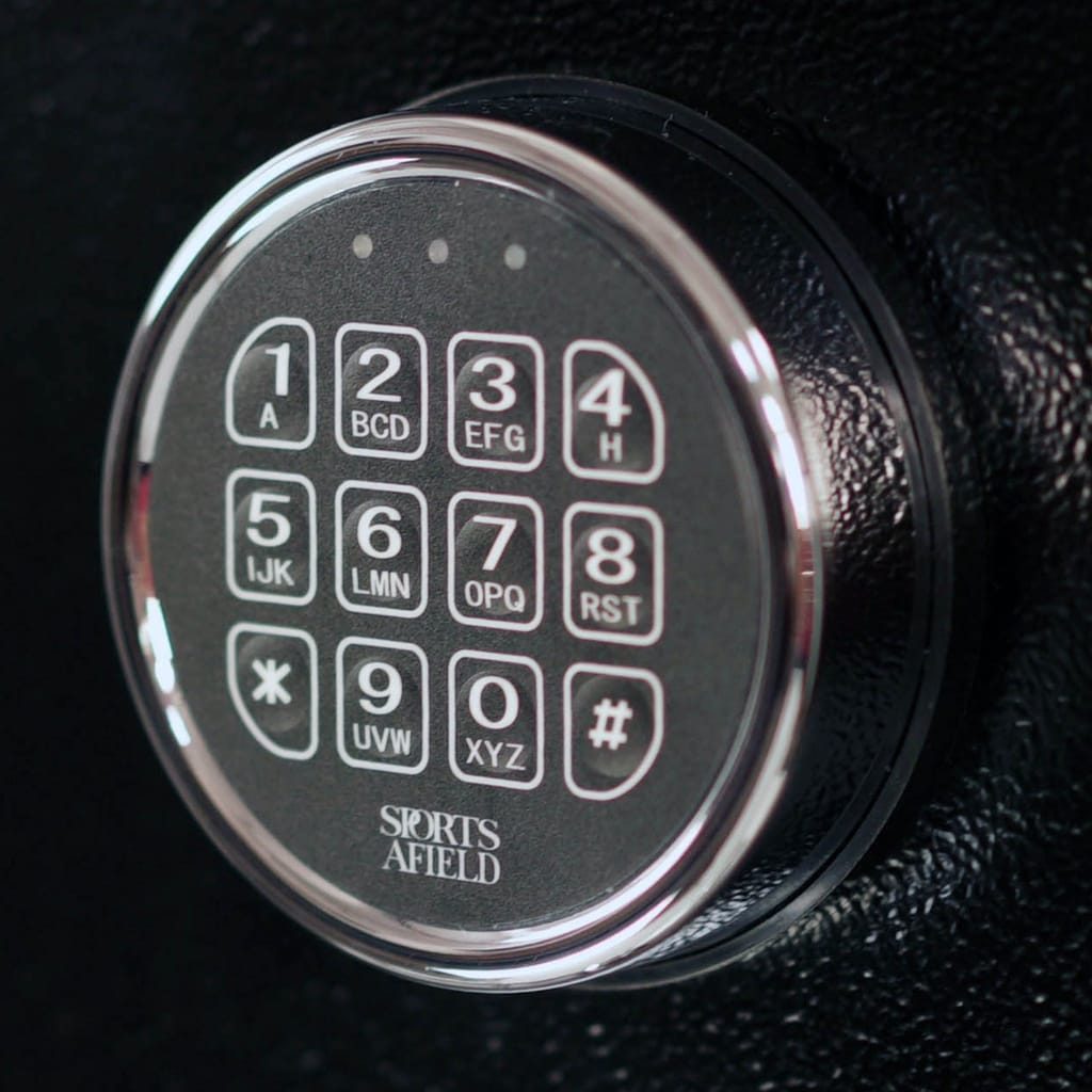 Sports Afield SA5520PX Preserve Series Gun Safe | CA DOJ Approved | 18 Long Gun + 4 Handgun Capacity | 45 Minute Fire Rated