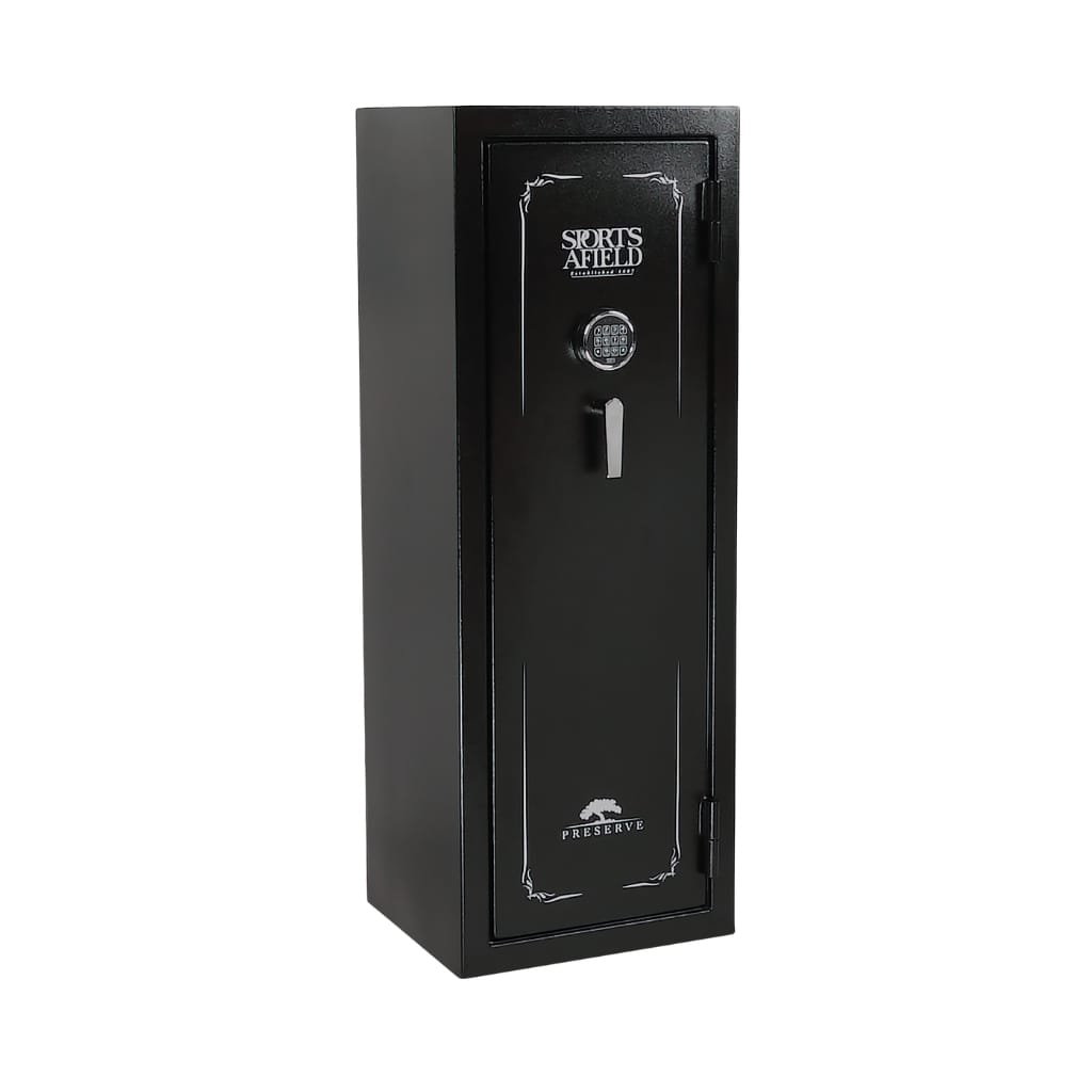 Sports Afield SA5520PX Preserve Series Gun Safe | CA DOJ Approved | 18 Long Gun + 4 Handgun Capacity | 45 Minute Fire Rated