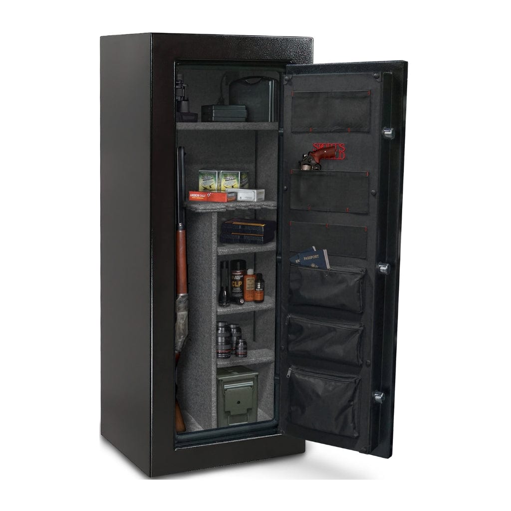 Sports Afield SA5924P Preserve Series Gun Safe | CA DOJ Approved | 24 Long Gun & 4 Handgun Capacity | 45 Minute Fire Rated
