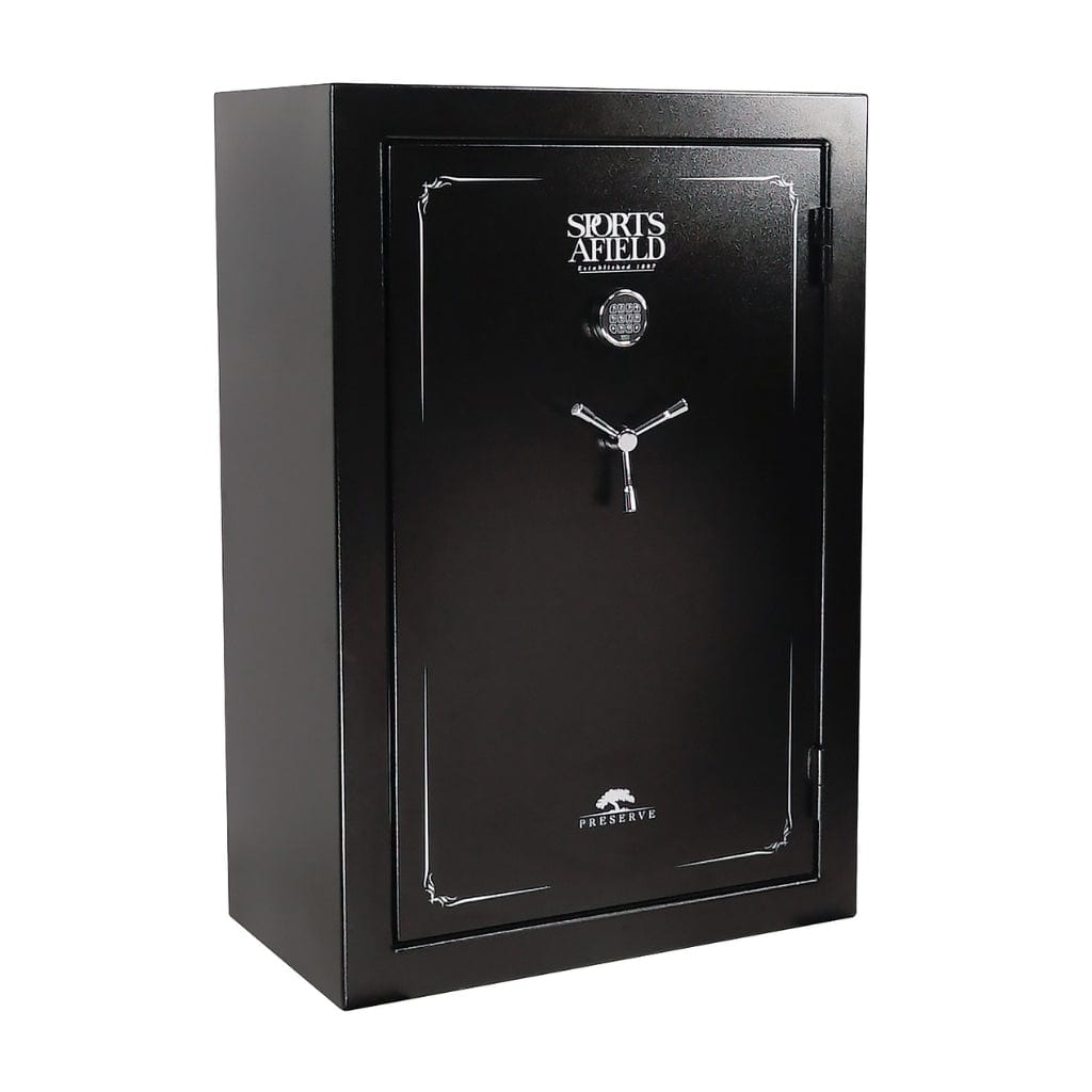 Sports Afield SA5940P Preserve Series Gun Safe | CA DOJ Approved | 40 Long Gun & 8 Handgun Capacity | 45 Minute Fire Rated