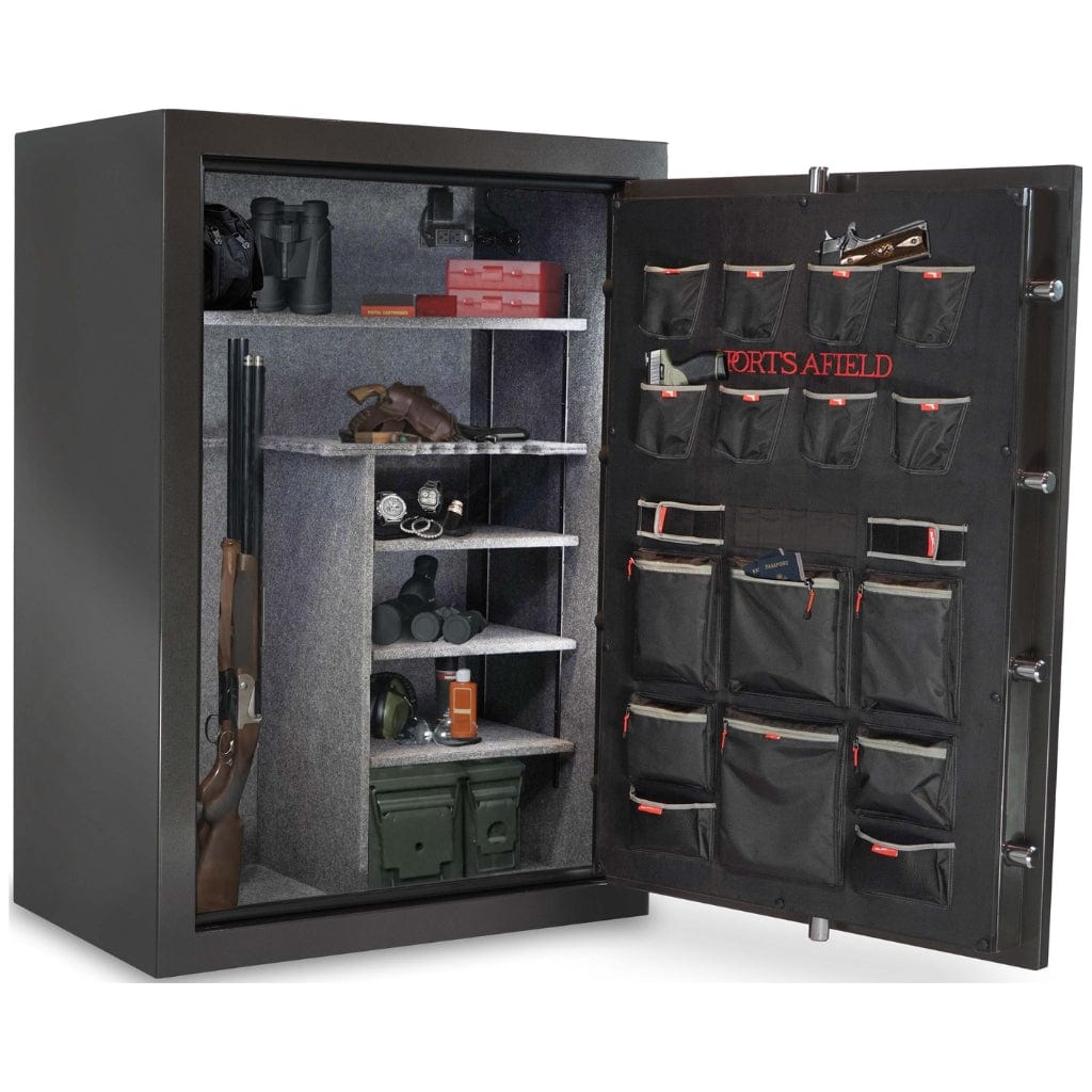 Sports Afield SA5942HX Haven Series Gun Safe | CA DOJ Approved | 48 Long Gun & 8 Handgun Capacity | 75 Minute Fire Rated