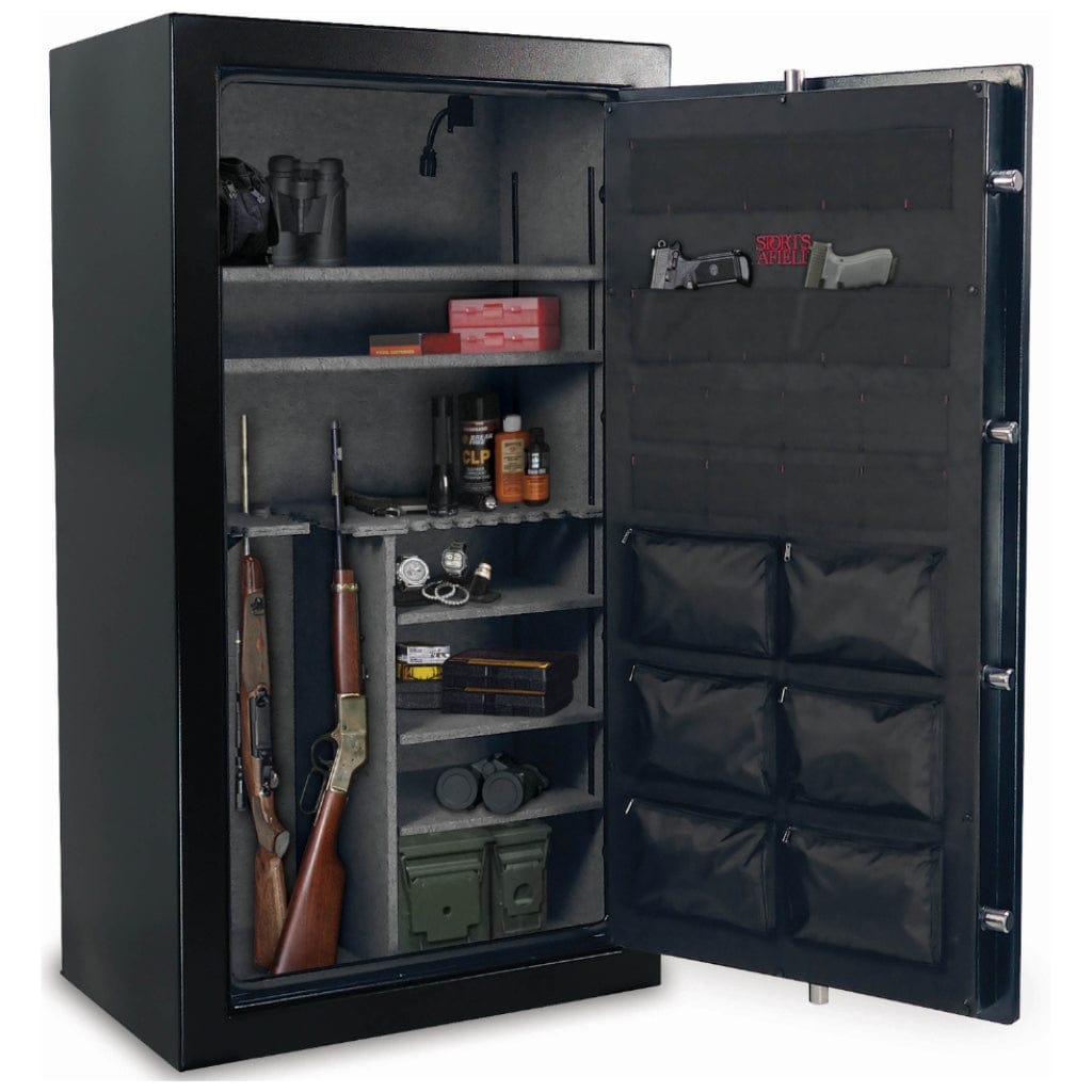 Sports Afield SA7240P Preserve Series Gun Safe | CA DOJ Approved | 60 Long Gun & 8 Handgun Capacity | 45 Minute Fire Rated
