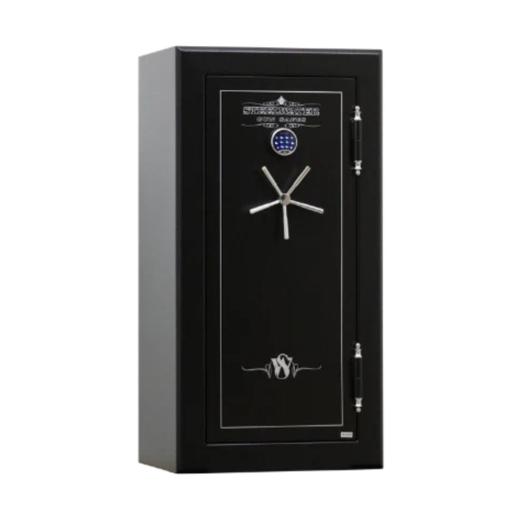 Steelwater LD593024 Heavy Duty Gun Safe | CA DOJ Compliant | 22 Long Gun Capacity | 1 Hour Fire Rated