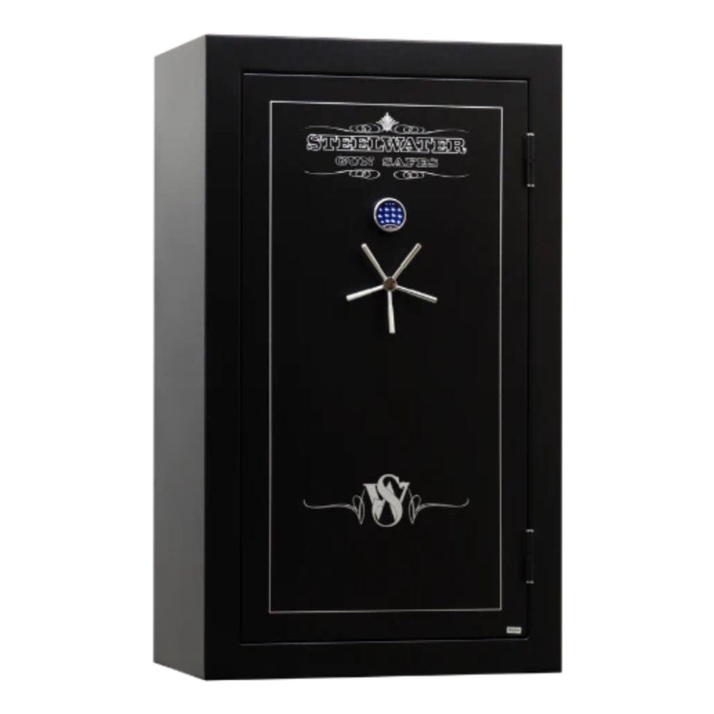Steelwater LD724228 Heavy Duty Gun Safe | CA DOJ Compliant | 45 Long Gun Capacity | 1 Hour Fire Rated