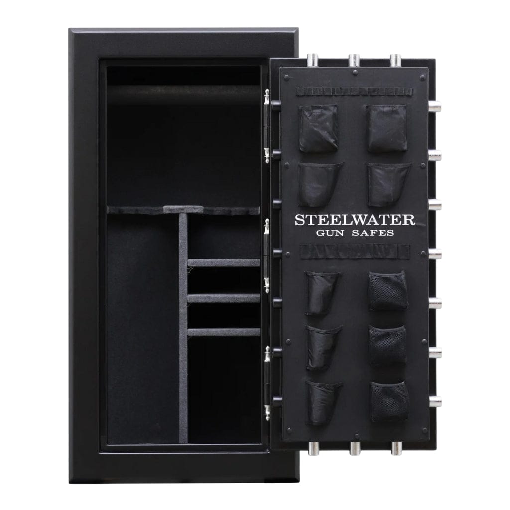 Steelwater MAX723028 Max Series Gun Safe | CA DOJ Compliant | 30 Long Gun Capacity | 2.5 Hour Fire Rated