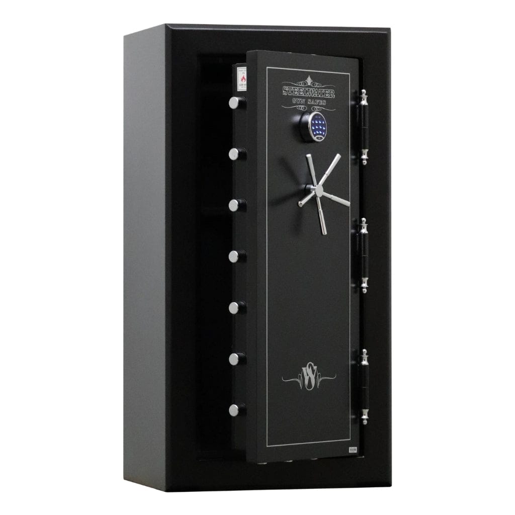 Steelwater MAX723028 Max Series Gun Safe | CA DOJ Compliant | 30 Long Gun Capacity | 2.5 Hour Fire Rated
