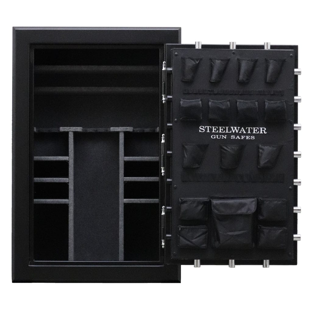 Steelwater MAX723928 Max Series Gun Safe | CA DOJ Compliant | 43 Long Gun Capacity | 2.5 Hour Fire Rated
