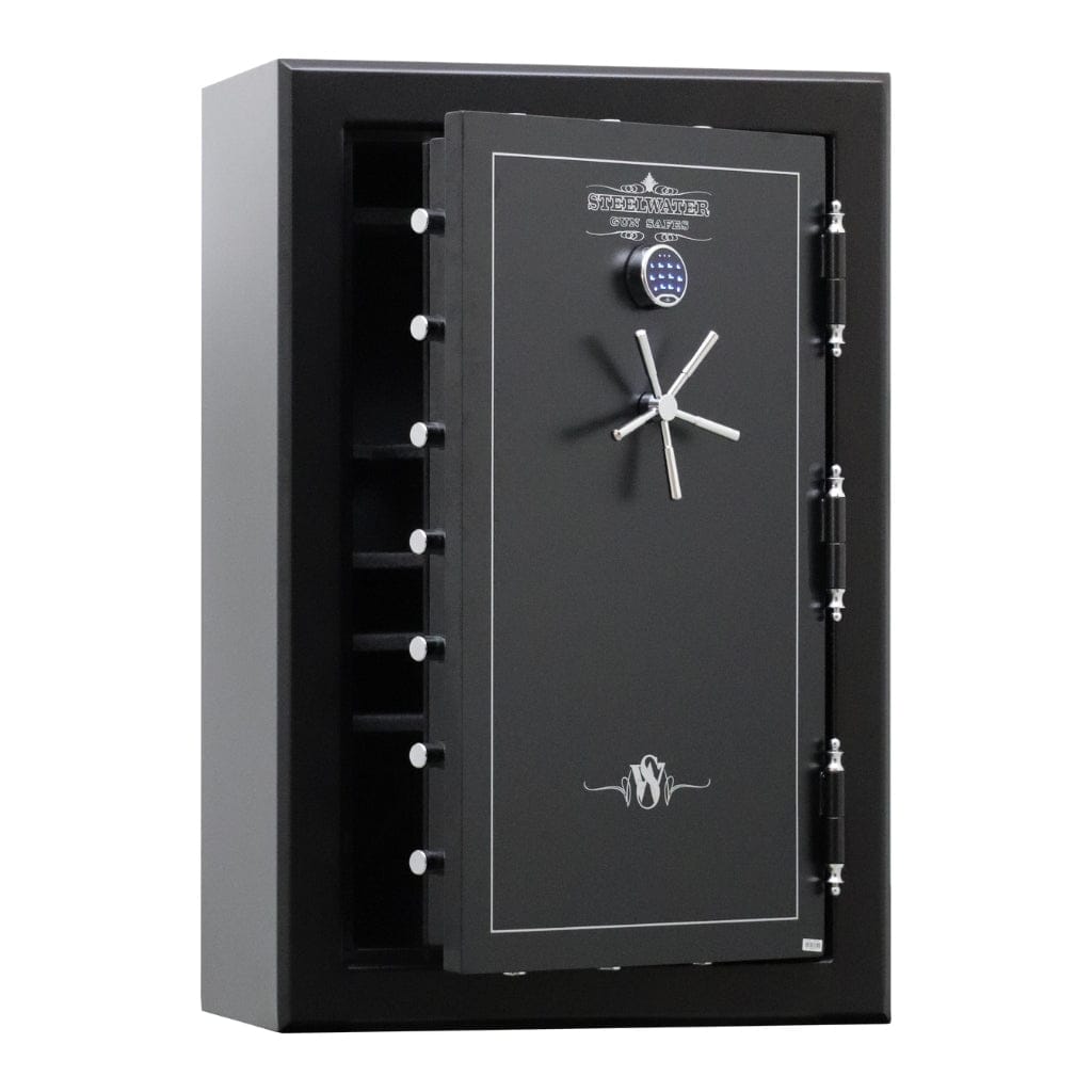 Steelwater MAX723928 Max Series Gun Safe | CA DOJ Compliant | 43 Long Gun Capacity | 2.5 Hour Fire Rated