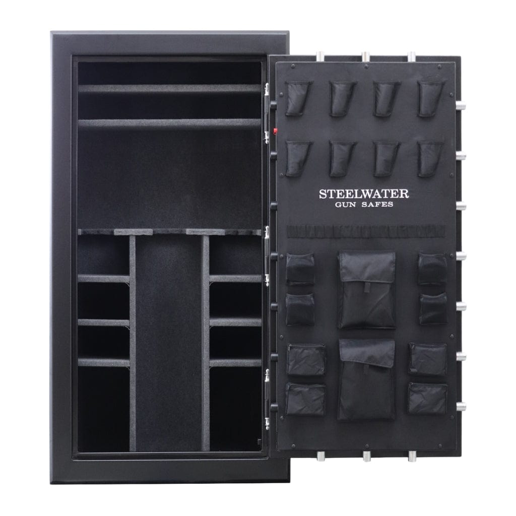 Steelwater MAX794528 Max Series Gun Safe | CA DOJ Compliant | 45 Long Gun Capacity | 2.5 Hour Fire Rated