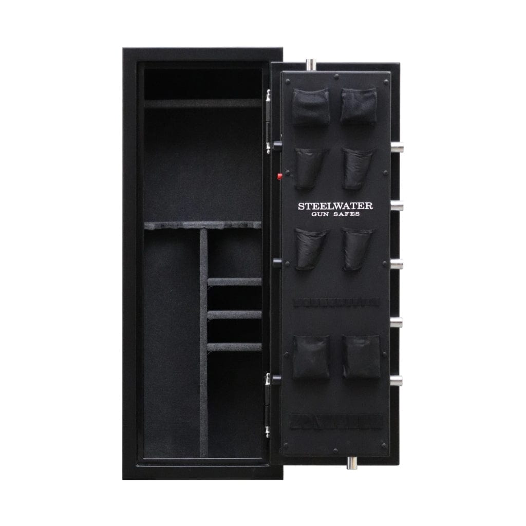 Steelwater SW592216 Heavy Duty Gun Safe | CA DOJ Compliant | 16 Long Gun Capacity | 1 Hour Fire Rated