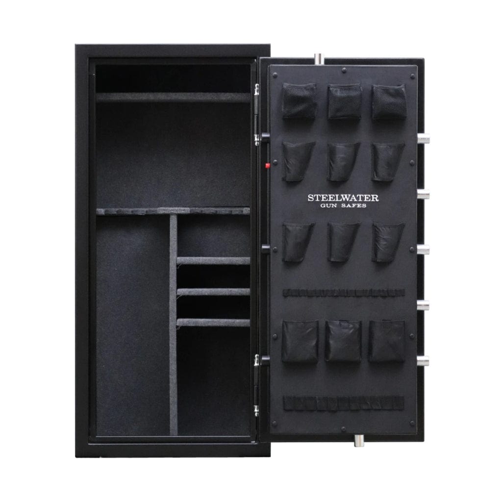 Steelwater SW592818 Heavy Duty Gun Safe | CA DOJ Compliant | 20 Long Gun Capacity | 1 Hour Fire Rated
