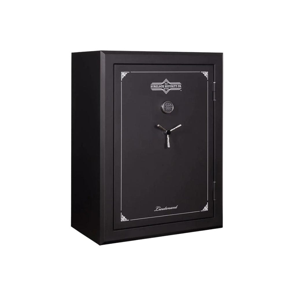 Surelock Security SLSLT-68B Lieutenant 68 Gun and Home Safe | 12-Gauge ...