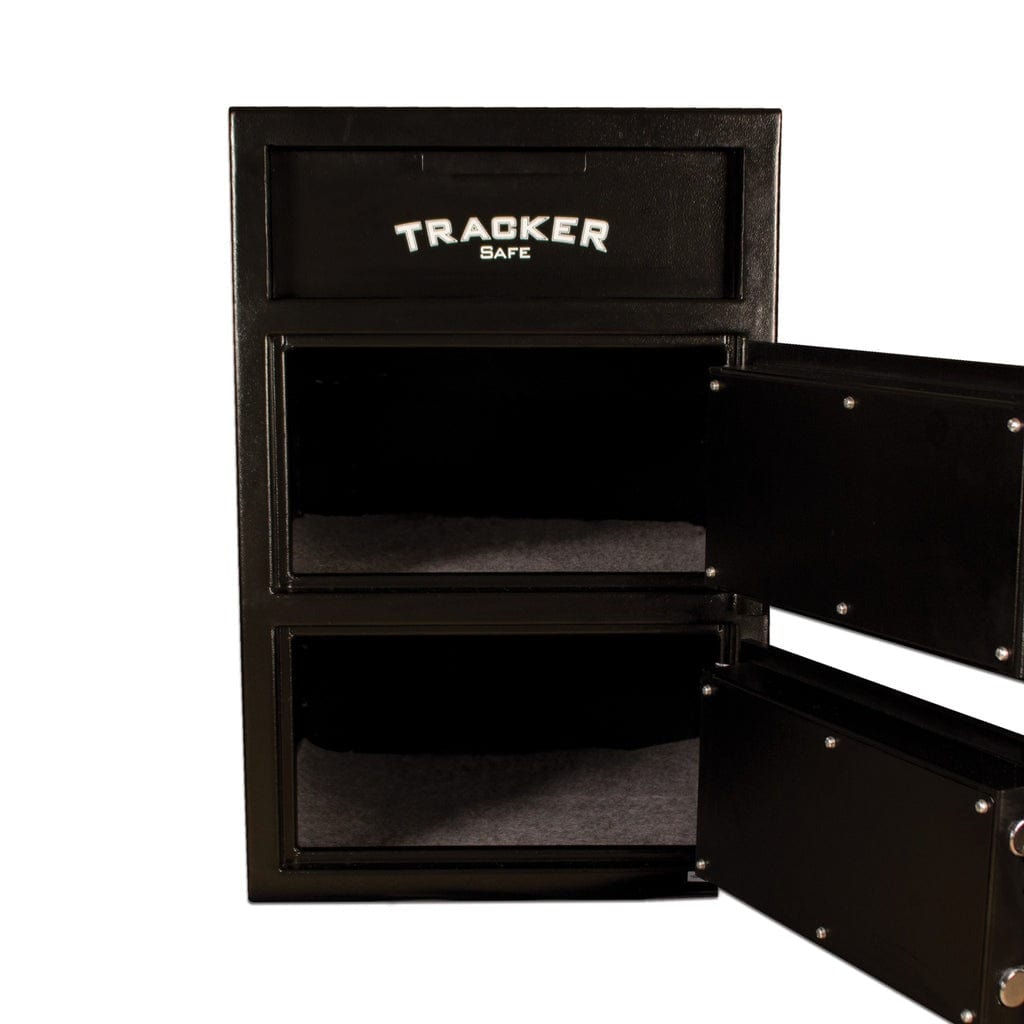 Tracker Safe DS302020DD-ESR Deposit Safe | 11 GA Steel Body | Hopper Slot | Electronic Lock