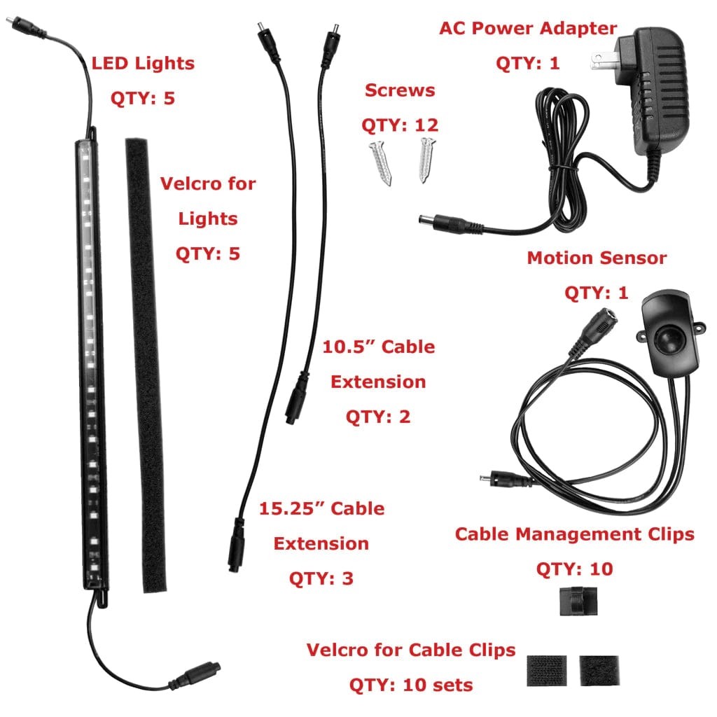 Tracker Safe LK-5000 LED Light Kit | Safe Accessory | Motion Sensor | Bright White Light