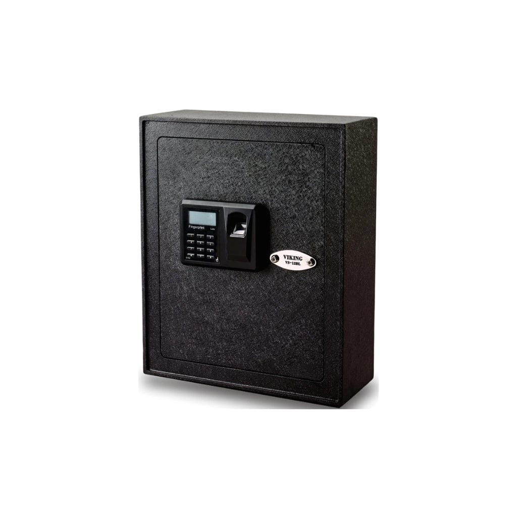 Viking VS-12BL Biometric Wall Safe | Pry-Resistant | Motorized Deadbolt Locking System