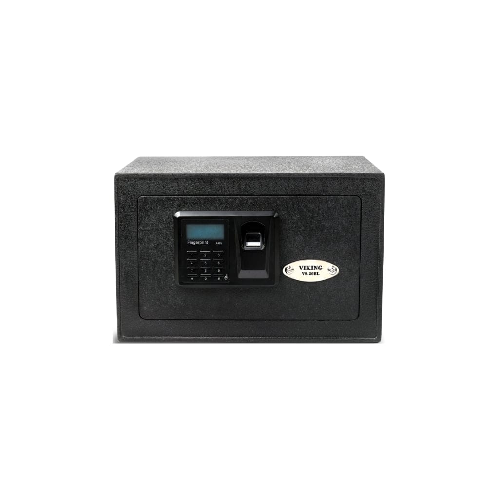 Viking VS-20BLX Mini Biometric Fingerprint Safe | Pry-Resistant | Motorized Deadbolt Locking System