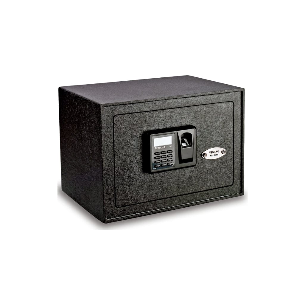 Viking VS-25BL Biometric Fingerprint Safe | Pry-Resistant | Motorized Deadbolt Locking System