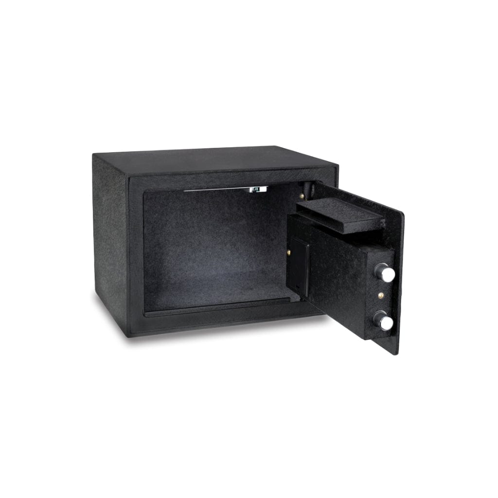 Viking VS-25DBLX Small Biometric Drop Slot Safe | Pry-Resistant | Motorized Deadbolt Locking System