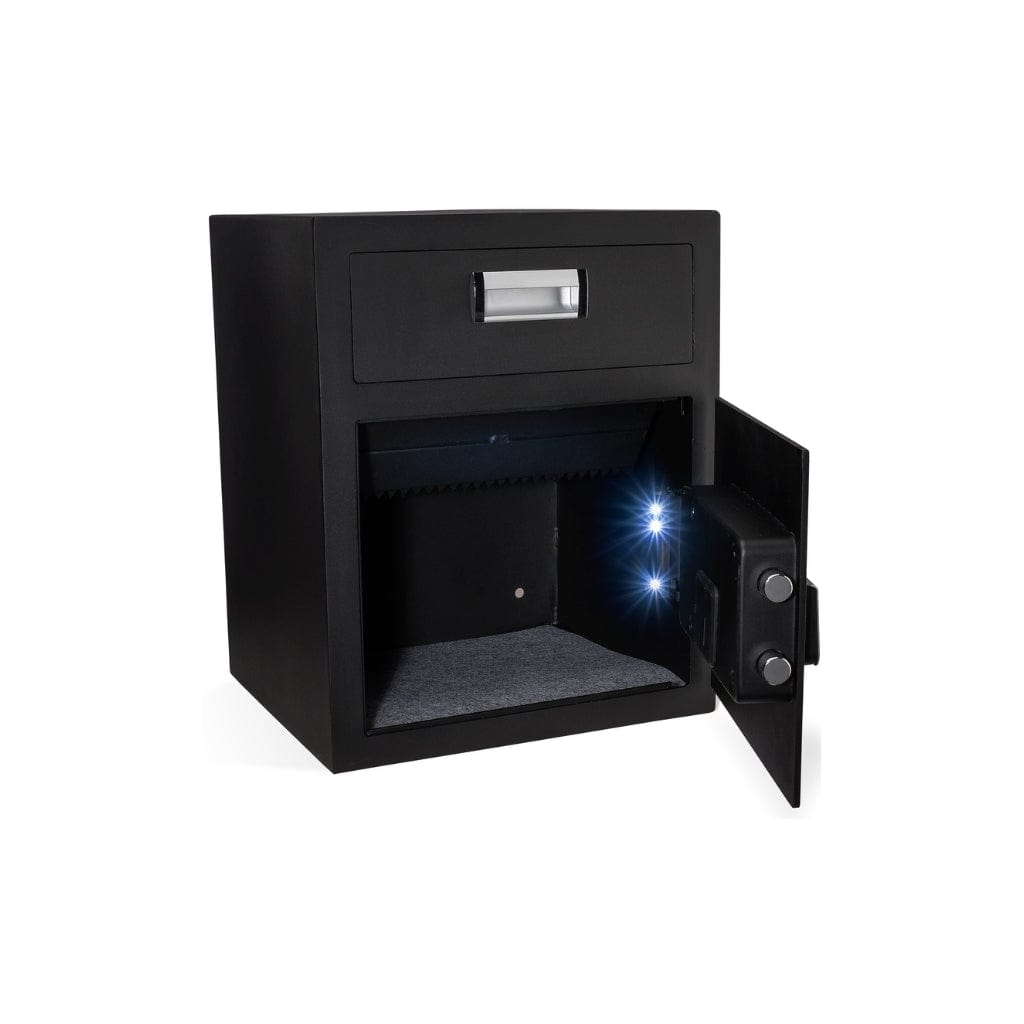 Viking VS-48DS Large Depository Safe | Anti-Fishing Chute | Motorized Deadbolt Locking System