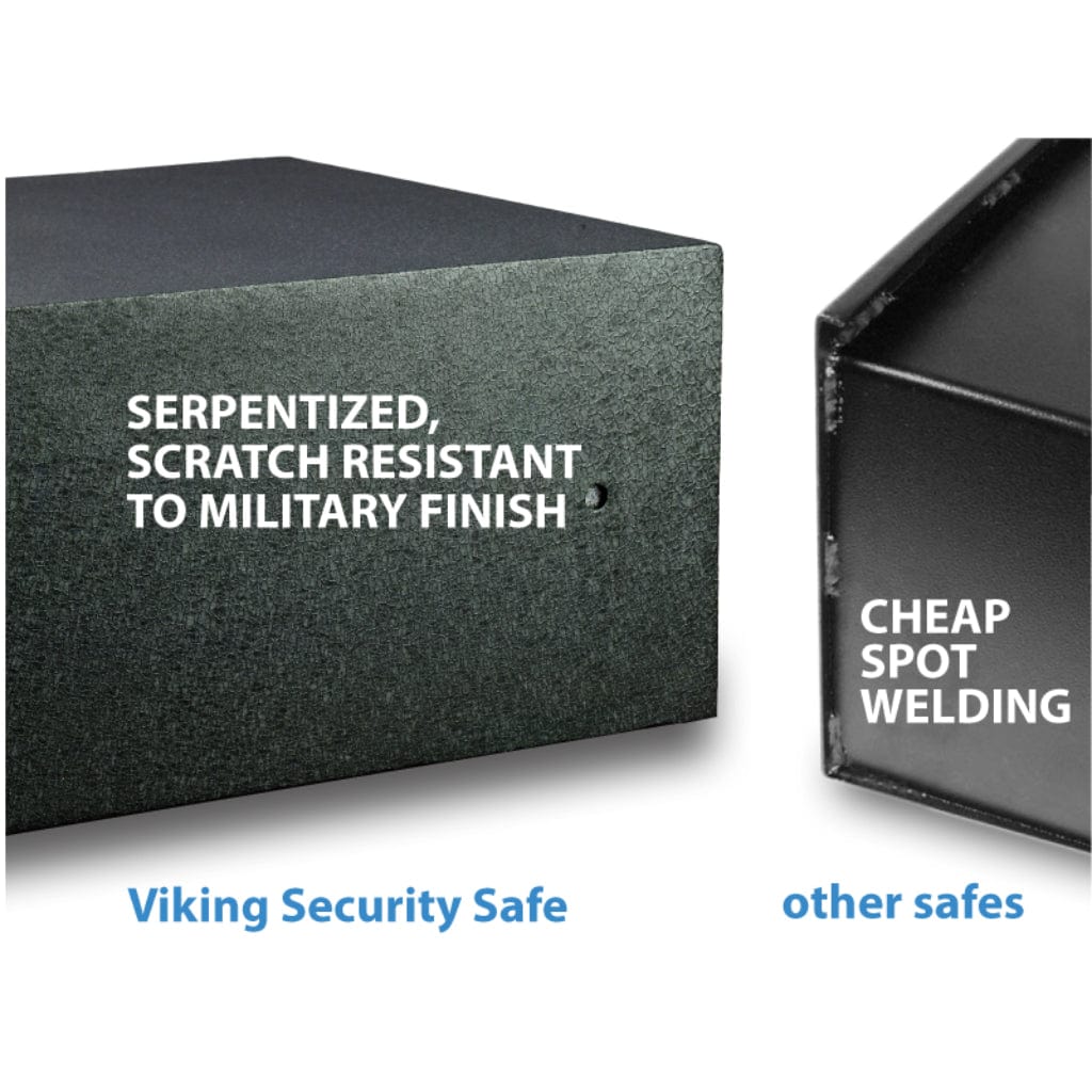 Viking VS-50BLX Large Biometric Security Safe | Pry-Resistant | Motorized Deadbolt Locking System