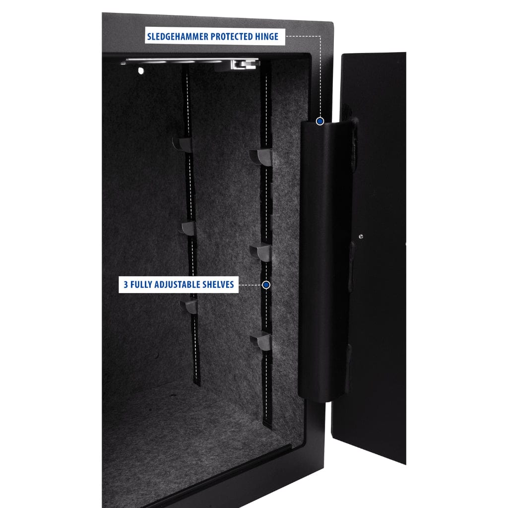 Viking VS-50SX Large Mechanical Multi Handgun Safe with Simplex Lock | Pry-Resistant | Scratch-Resistant