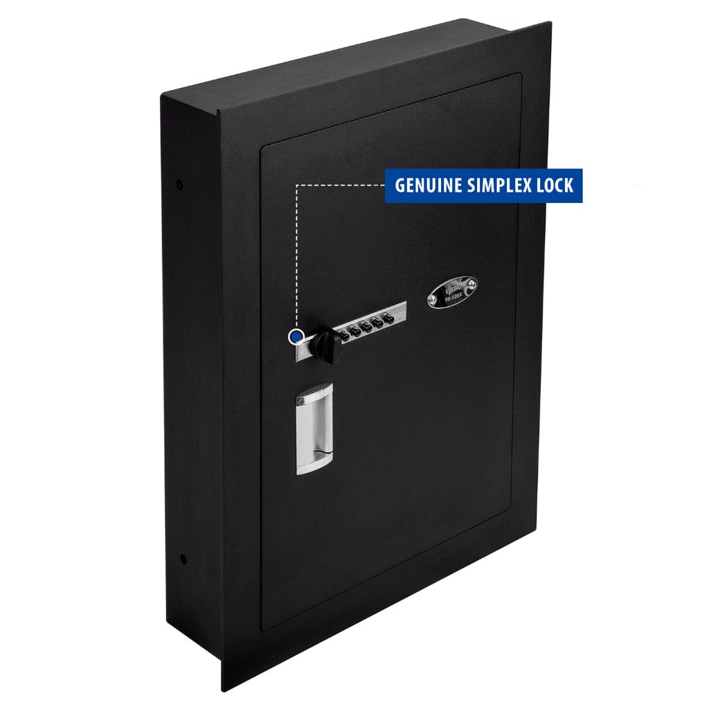 Simplex Gun Safe Viking VS-52SX SX Series In-Wall Handgun Safe | Pry-Resistant | Steel ...