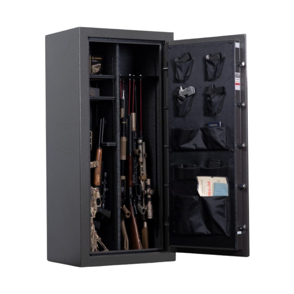 Winchester B-6028-19-16-E Bandit 19 Gun Safe | CA DOJ Compliant | 30 Long Gun Capacity | 45 Minute Fire Rating at 1400° F