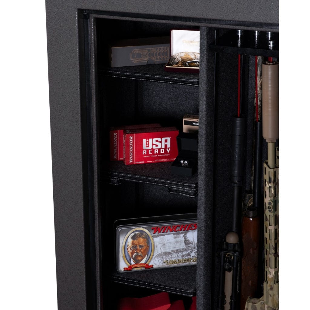 Winchester B-6040-31-16-E Bandit 31 Gun Safe | CA DOJ Compliant | 40 Long Gun Capacity | 45 Minute Fire Rating at 1400° F