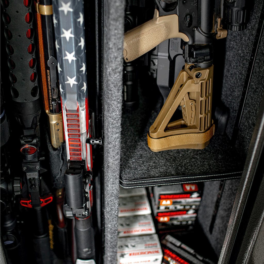 Winchester B-6022-14-16-E Bandit 14 Gun Safe | CA DOJ Compliant | 20 Long Gun Capacity | 45 Minute Fire Rating at 1400° F