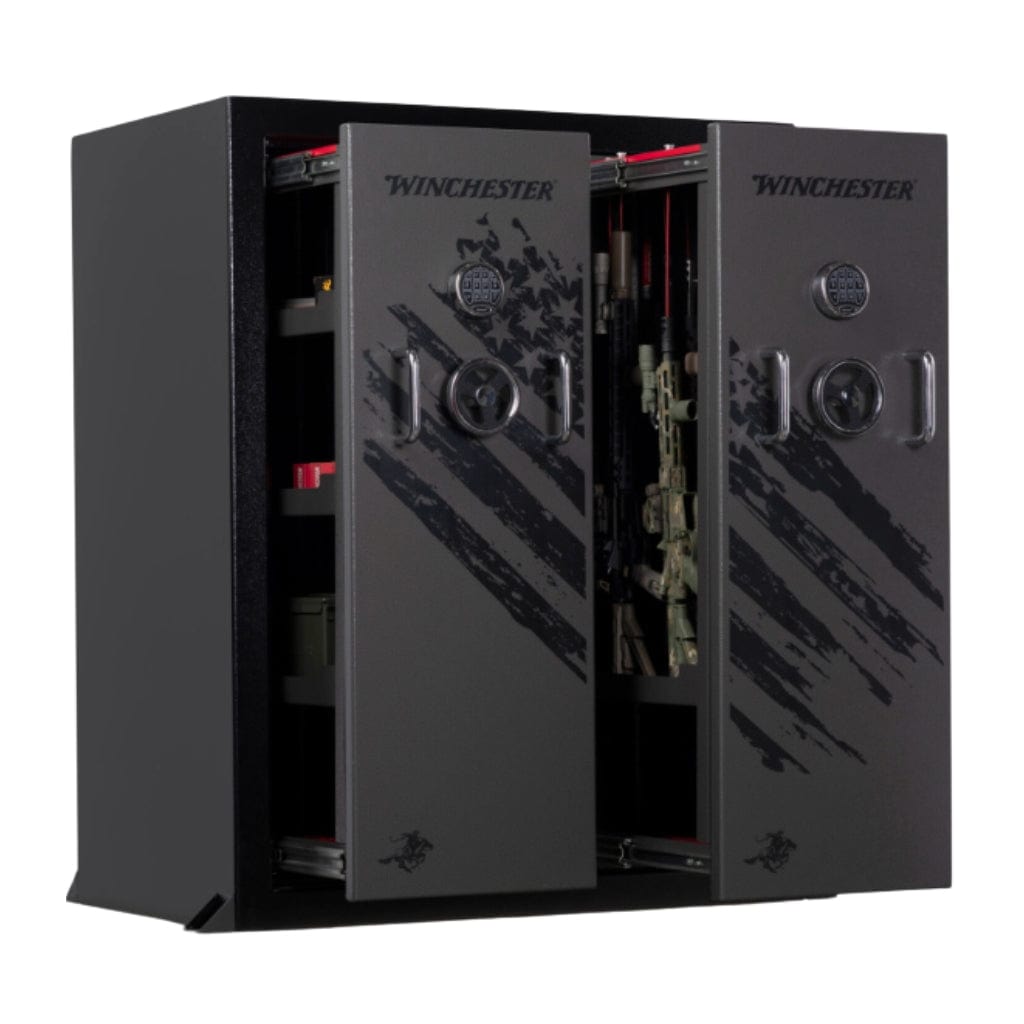 Winchester DDD-6048-3 Defender Double Door Gun Safe | UL RSC Certified | 40 Long Gun Capacity | 2 Hour Fire Rating at 1400° F