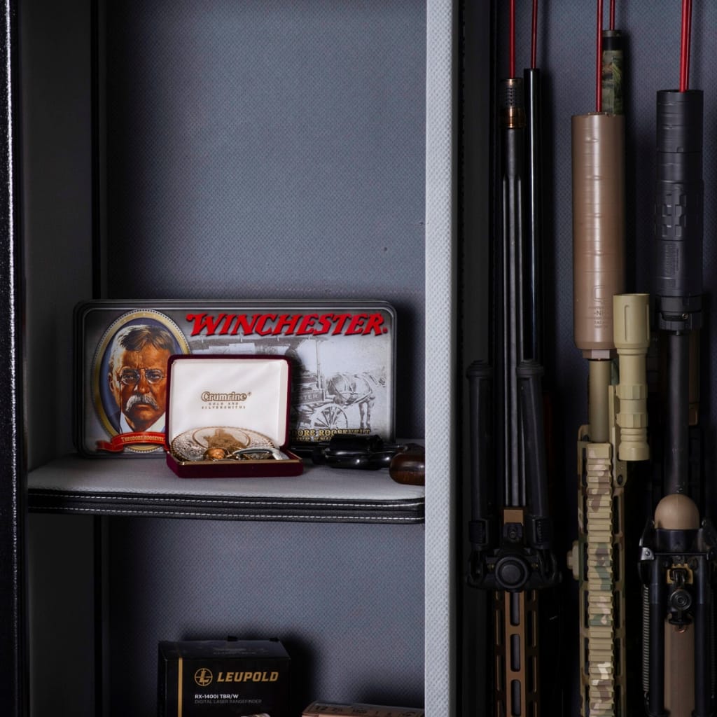 Winchester L-7250A-62-7-E Legacy 62 Gun Safe | UL RSC Certified | 65 Long Gun Capacity | 2.5 Hour Fire Rating at 1400° F