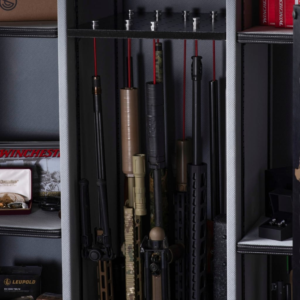 Winchester L-7250A-62-7-E Legacy 62 Gun Safe | UL RSC Certified | 65 Long Gun Capacity | 2.5 Hour Fire Rating at 1400° F