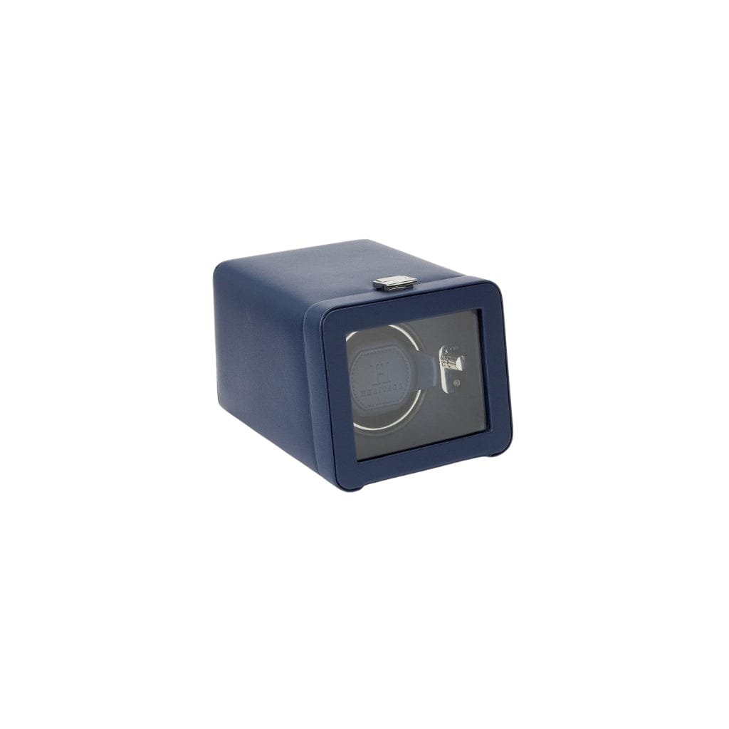 Wolf 452517 Heritage Windsor Single Watch Winder with Cover | 900 Turns Per Day | AC Power | Single Winding Module