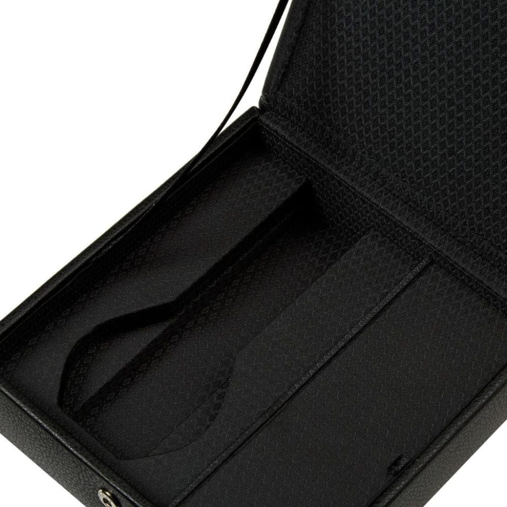 Wolf 457356 Roadster Triple Watch Winder with Storage | 1200 Turns Per Day | Triple Module and Watch Storage