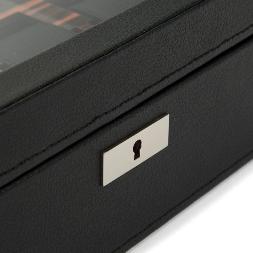 Wolf 477556 Roadster Ten Piece Watch Box | 10 Watch Capacity | Vegan Leather