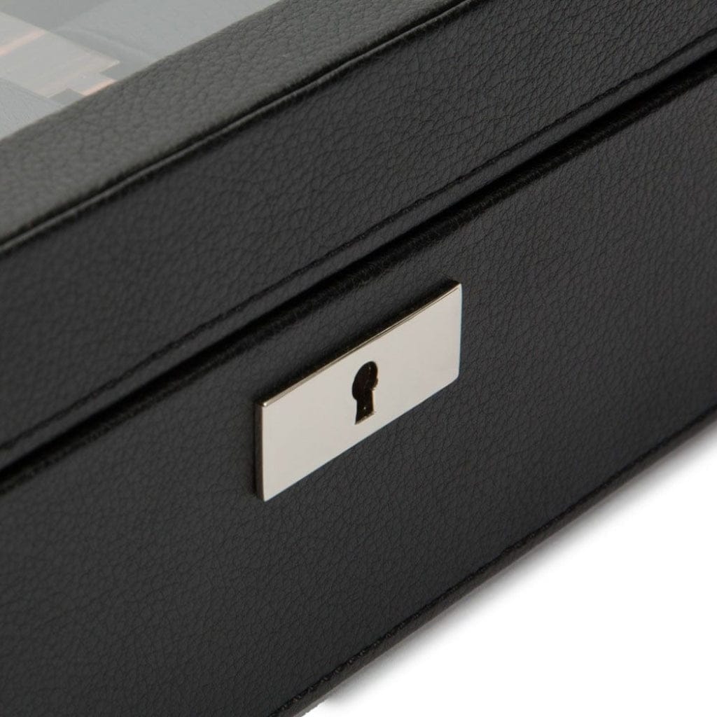 Wolf 477756 Roadster Fifteen Piece Watch Box | 15 Watch Capacity | Vegan Leather