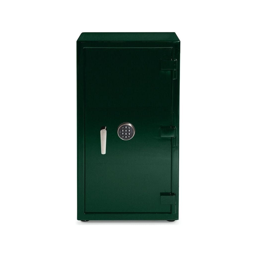 Wolf 4900 Atlas UL Certified Watch &amp; Jewelry Burglar Safe | UL Certified 120 Minutes Fireproof | 30 Watch Capacity Green