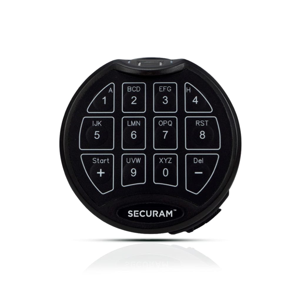 SecuRam Scanlogic Basic FPC-1808-II ǀ UL Tested ǀ Biometric Lock Double Door Safe